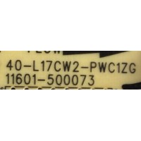 FUENTE PARA TV TCL / NUMERO DE PARTE 30805-000190 / 40-L17CW2-PWC1ZG / NUMERO DE PANEL LVU650NDEL CS9W63 V1 / MODELO 65S451